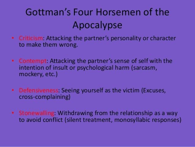 Stonewalling in relationships